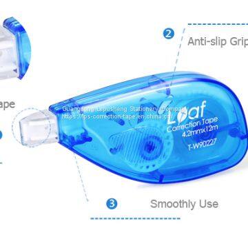 LPS Assorted Color Side Application Correction Runner White Out Correction Tape No.T-W90228 photo-4