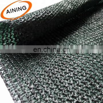 Outdoor 100% virgin material green shadow net at Myanmar