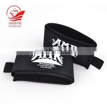 Custom logo 50*480mm Alpine Rubber pad Deluxe ski strap