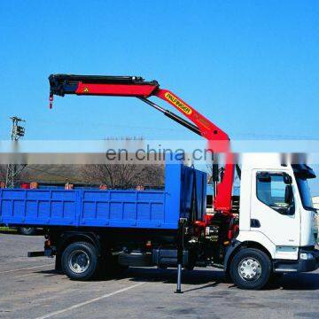 sanyii best brand truck mounted crane 6.79t