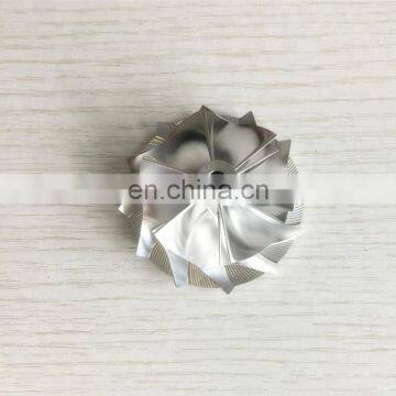 K04 39.86/50.96mm 5304-123-2024/5304-123-2021 6+6 blades turbo billet/milling/aluminum 2618 compressor wheel for 5303-988-0046