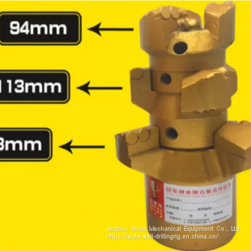 High Hardness Water Well Drill Bits 3 Blades Steel Body Abrasion Resistance Product Description: Steel Body PDC Bits/PDC Drill Bits Are Made by PDC Cutter Brazed to Steel Body. The PDC Cutter Has High Hardness, Abrasion Resistance and Toughness, Provi