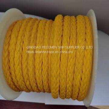 RECOMEN 8 Inch Machine Braided Rope Polyester MAX PLUS UHMWPE Rope 10mm
