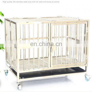 Superior Stainless Steel Square Pipe Pet Cage Doghouse Cat Cage High-End OEM and ODM Pet Supplier photo-3