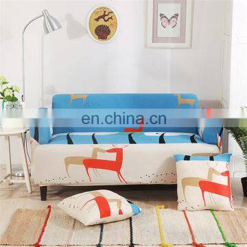 Home Decoration Gift Child Cute ColourAll-inclusive Elastic Stretch Sofa Slipcover Couch Covers Sofa With Pillowcase 3 Seat photo-6