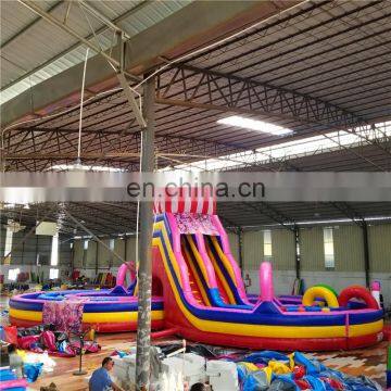 Attracting People Inflatable Spiral Obstacle Course With Slide for Commercial Events and Match,carnival Party photo-3