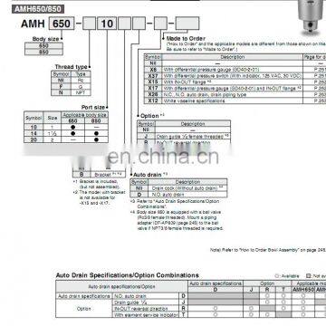 SMC Oil-Mist Separated Precision Filter Carbon Filter AMH-EL850