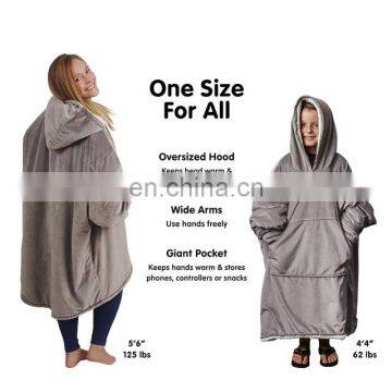Hooded Blanket Adult or Youth Size Sweatshirt Fleece or Sherpa Sloth Blanket photo-7