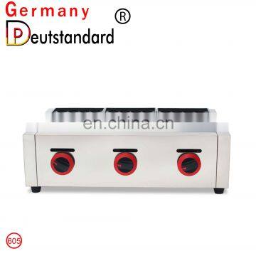 Gas 3 Plate Takoyaki Machine Fish Grill Pan photo-4