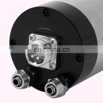 4 Bearing Water Cooled 3KW Spindle Motor 220V 100MM Diameter 4 Pcs Bearing ER20 GDZ-100-3.0 photo-3