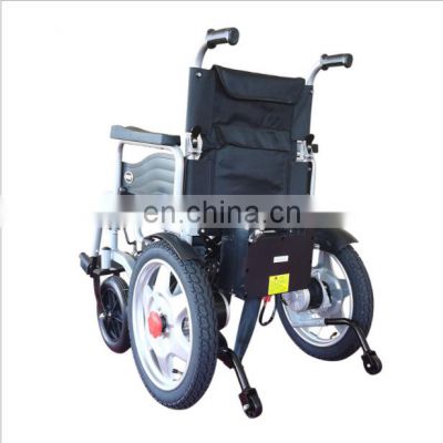 Electric wheelchair anti-landslide collapsible portable disabled wheelchairs for the elderly mobility scooter