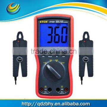 ETCR4100 Double clamp digital phase meter