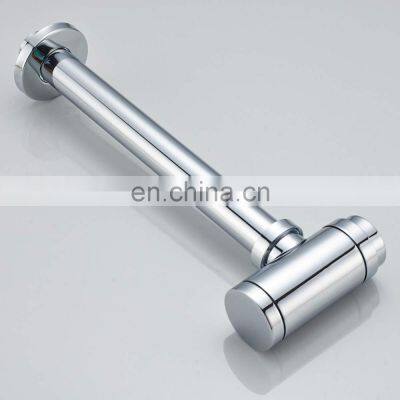 Sliver Chrome P-TRAP Brass Basin Sink Waste Trap Drain Kit Bottle Trap photo-3