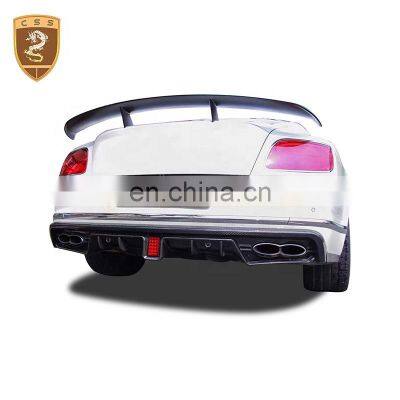 New Arrivals Carbon Fiber Car Wing Spoiler For Bentley GT MSY Style