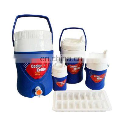 5PCS/SET Portable Plastic Insulated Jug Beer Drinks Ice Cooler Jug Cold Water Cooler Kettle