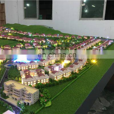 New Made Scale Project 3d Model Display for Master Villas