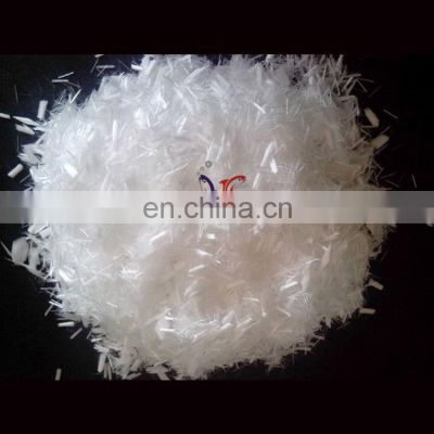 Virgin High tensile strength 6mm Pp fiber for concrete