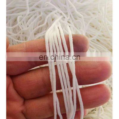 Strap Band Garment Soft 3Mm/6Mm Braided Roll Soft Flat Round Elastic Cord