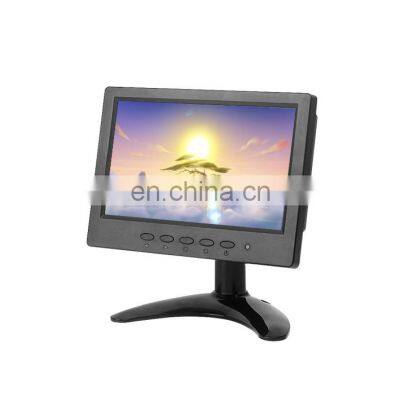 HD Computer Monitor pc 7 Inch mini lcd VGA  portable touch screen display monitor