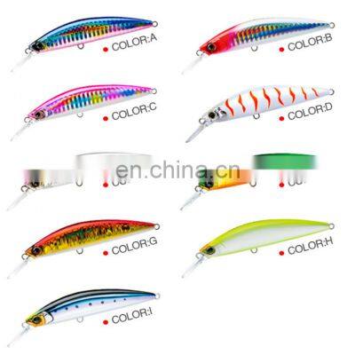 Amazon China Supplier 110mm 37g Wholesale Sinking Minnow Heavy Plastic Fishing Lure Long Cast Fishing Minnow photo-4