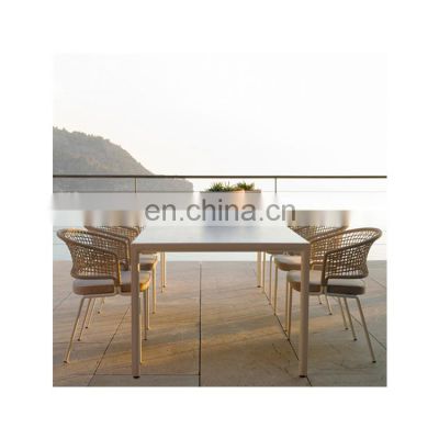 European Garden other outdoor rattan table and chair furniture designs