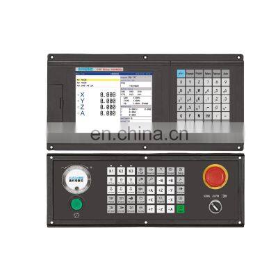 Low cost mini metal cnc milling machine controller similar adtech 4 axis keyboard cnc controller for plate drilling  machine