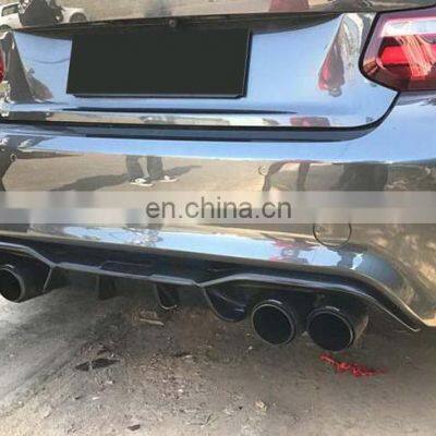 Runde Hight Quality Rear Lip For BMW M2 16-20 Carbon Fiber AK Style Rear Spoiler Lip photo-4