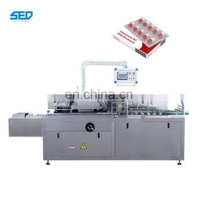Automatic Pharmaceutical Pill Tablet Blister Packing Cartoning Machine Production Line With Hot Melt Glue Device photo-2