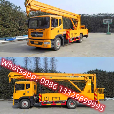 Factory Sale Good Price Dongfeng D9 20m-22m Hydraulic High Altitude Operation Vehicle for Sale photo-3