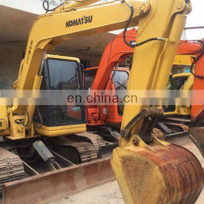 Used KOMATSU PC60 Mini Crawler Excavator in Shanghai, cheap low price Komatsu PC60