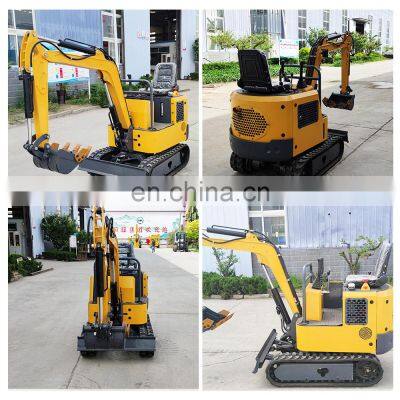 Cheap Price Wholesale Chinese Hydraulic Mini Excavator Small Digger Crawler Excavator 1ton New Bagger for Sale photo-2