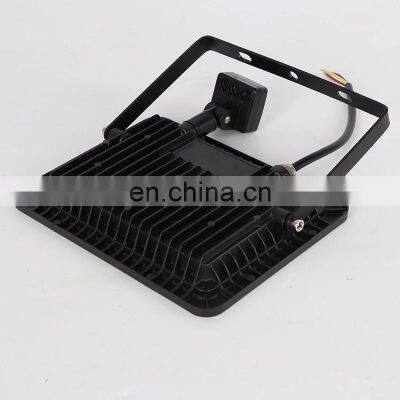 10W 20W 30W 50W 100W Induction With Adjustable PIR Sensor Aluminum Outdoor Reflector Floodlight photo-2