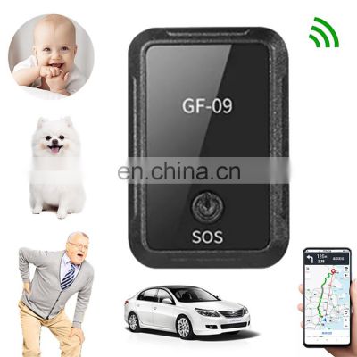 GF-09 Automotive Long Standby Time Strong Magnetic Vehicle GPS Tracker SOS GPS Wifi LBS for Car Bike Motor Locator