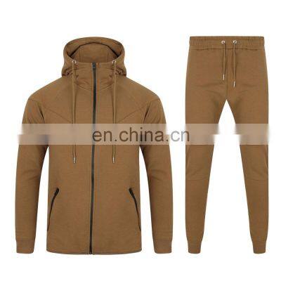 Wholesale Polyester Vendor Sportswear Slim Fit Jogging Sport Tracksuits Logo Custom Tracksuit for Men photo-2