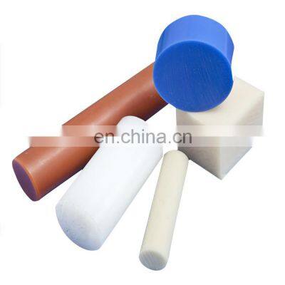 Blue Color PA6 Bar/ Natural Blue mc Nylon Threaded Rod