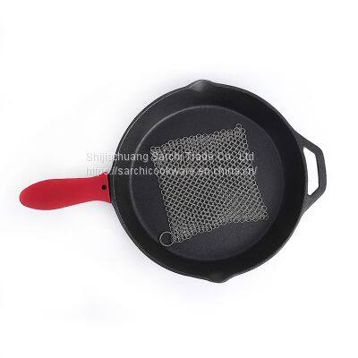 Wholesale Anti-rust Nitriding Cast Iron Skillet photo-4