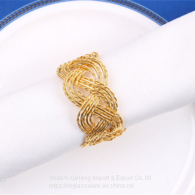 Handmade Silver Colored Napkin Ring For Hotel And Restaurant photo-2