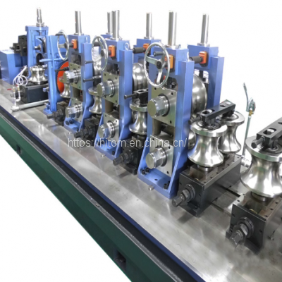 Round Square Pipe Straight Seam Welding Tube Mill Tube Production Line