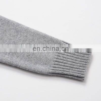 Custom 100% Cashmere Turtleneck Sweater Solid Pattern Long Sleeve Winter Knit Casual Style With Front Logo photo-6