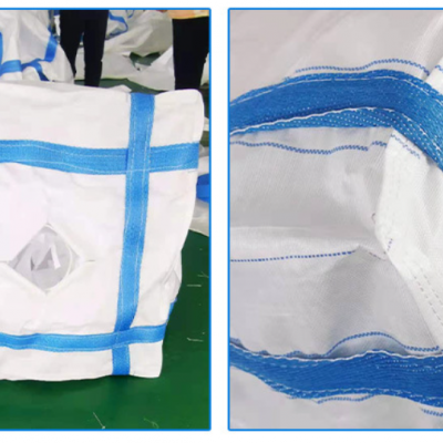 Polypropylene FIBC PP Big Bag 1000kg 1500kg 2000kg PP Woven Inner Big Jumbo Sand Bag Flexible Bag Packaging FIBC Side Seam Loop Jumbo