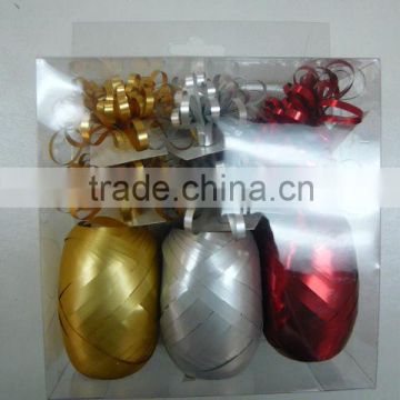 Holographic pp packing Ribbons and Star Bows for Decoration