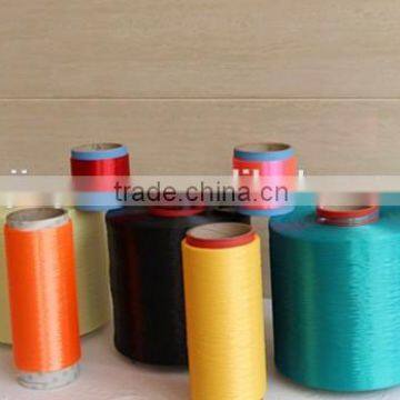 Colourful High Tenacity Low Elongation industrial 100% Polyester Yarn