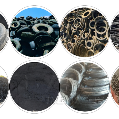 Truck Tyres Grinding Plant Tyre Recycling Plant