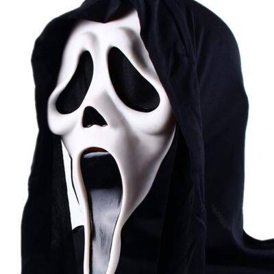 Ghost Face Scream Skull Mask Halloween Latex Scary Theme Cosplay Party Props Full Head Head Wear Masks photo-3