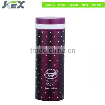 Stainless steel office vacuum flask with logo printing