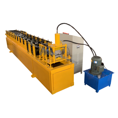 Advanced Technology Automatic Roof Batten Roll Forming Machine Omega Profile Core Motor Pump for Furring Channel Making