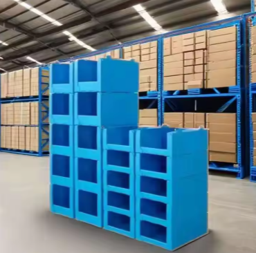 Stackable PP Coroplast Picking Bin – Warehouse Sorting & Storage Box