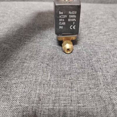 Vanve électromagnétique normalement fermée STF pour la réfrigération, le stockage froid et la climatisation. Vanve électromagnétique FDF8 10 13 16 19MB MBJ à embout en cloche