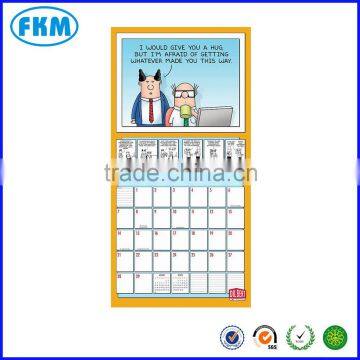 hanging wall calendar
