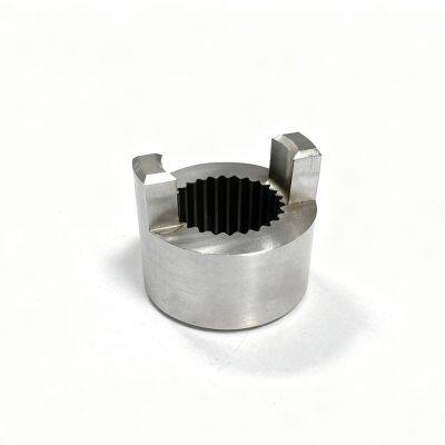 Custom Sliver High Precision Zoom Ring Flashlight Housing Parts CNC Milling Machining CNC Precision Machining Turning Service